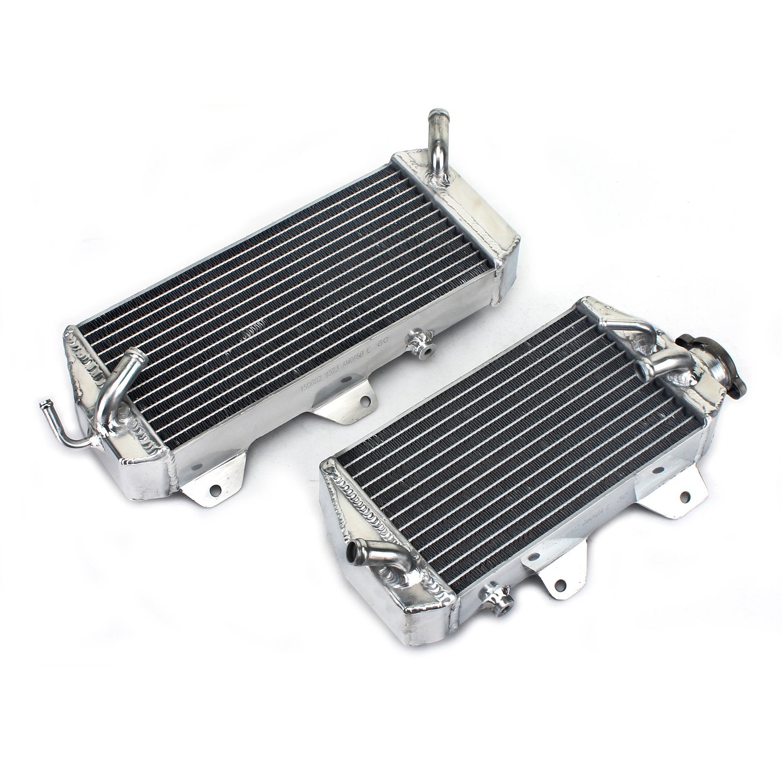 MX Aluminum Water Cooler Radiators for Kawasaki KX450F KXF450 2008