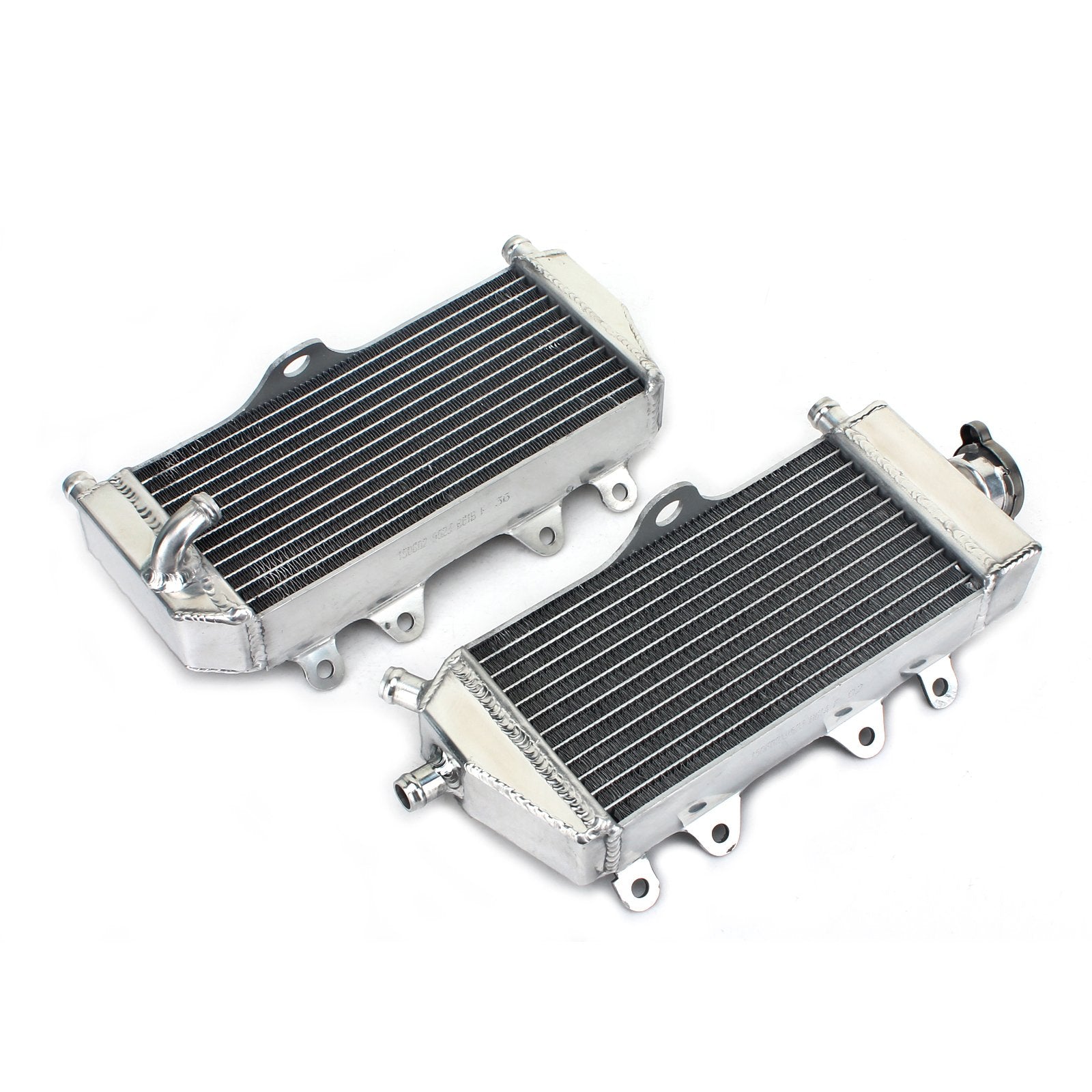 MX Aluminum Water Cooler Radiators for Yamaha YZ125 2005-2024
