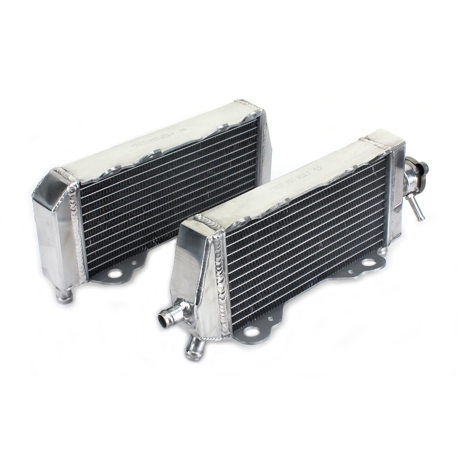 MX Aluminum Water Cooler Radiators for Yamaha YZ125 2005-2024