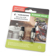 Load image into Gallery viewer, M5x0.8 MX Fork Air Bleeder Valves For Most Offroad Bike