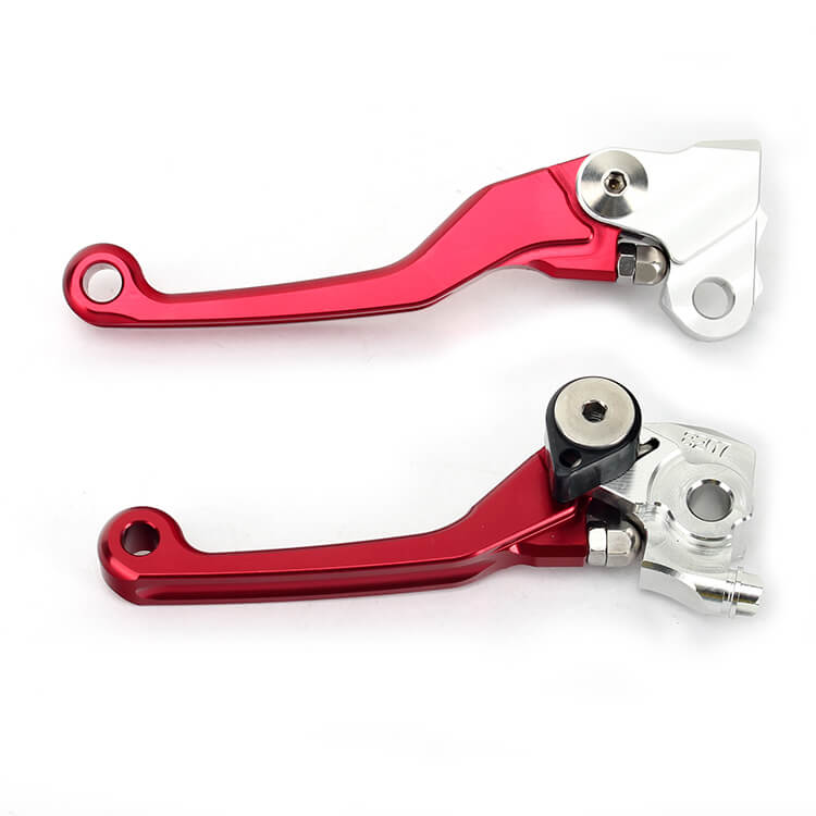 MX Aluminum Adjustable Levers For Honda CRF250R CRF450R 2004-2006 4