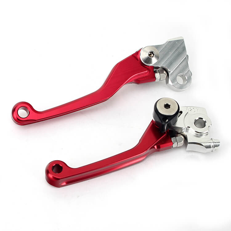 MX Aluminum Adjustable Levers For Honda CRF250F 2019-2025 / CRF230F 2003-2017 2019 4