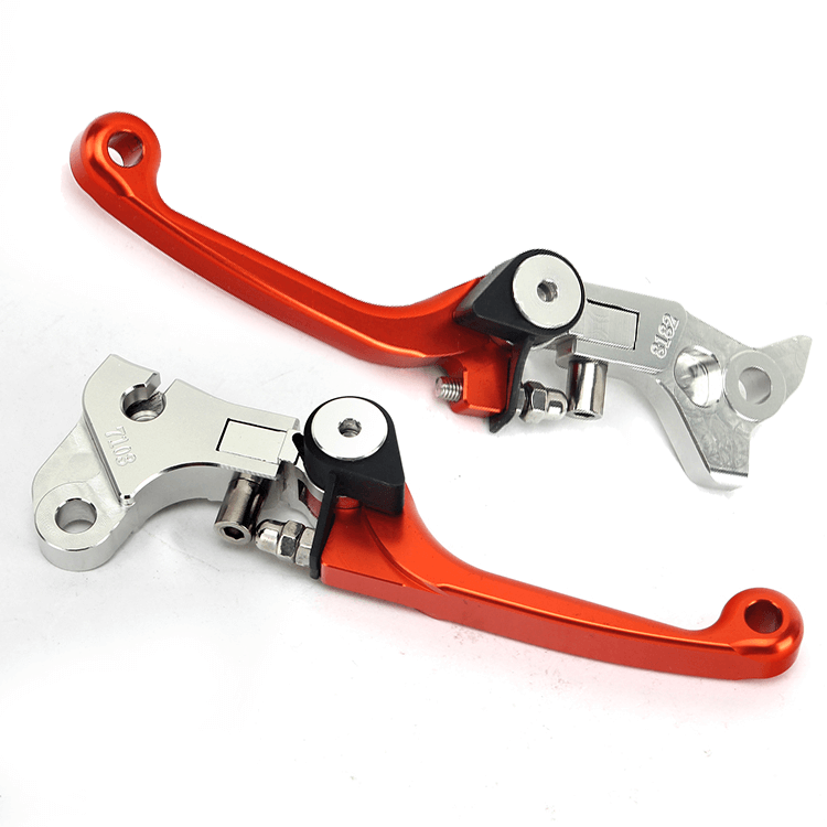 MX Aluminum Adjustable Levers For KTM EXC-R 450 EXC-R 530 XCR-W 450 XCR-W 530 2008 8