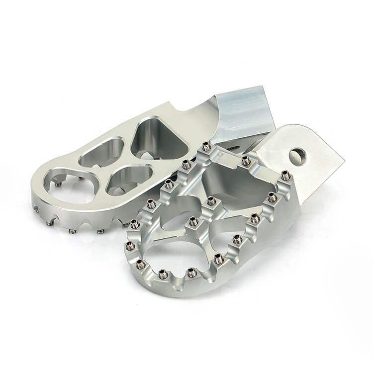 MX Billet Foot Pegs Footrest For BMW R1200GS / R1200GS ADV 2004-2018 / R1250GS / R1250GS ADV 2019-2024