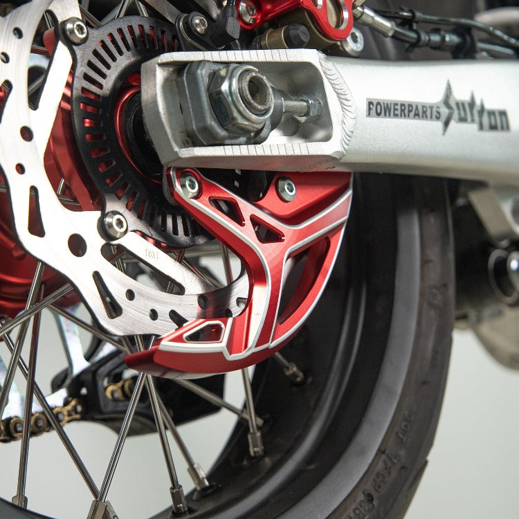 Aluminum Rear Brake Disc Guard Protector Cover for Sur-ron Storm Bee 10