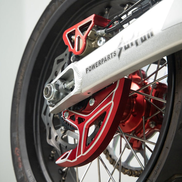 Aluminum Rear Brake Disc Guard Protector Cover for Sur-ron Storm Bee 12