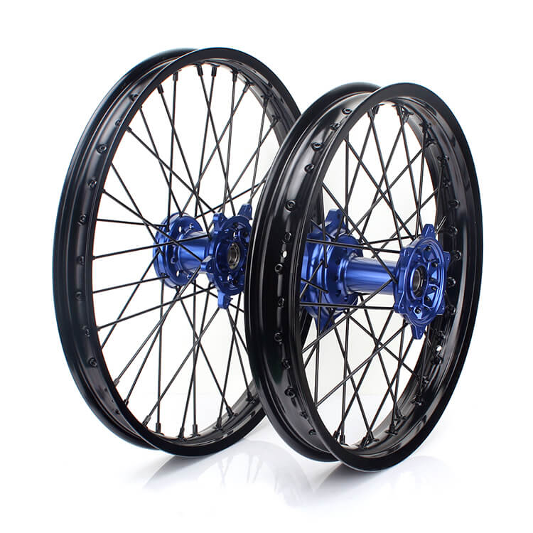 Aluminum Front Rear Wheel Rim Hub Sets for Yamaha YZ250F YZ450F 2009-2013 4