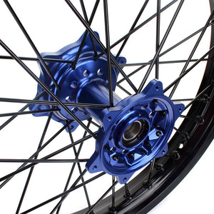 Aluminum Front Rear Wheel Rim Hub Sets for Yamaha YZ250F YZ450F 2014-2024