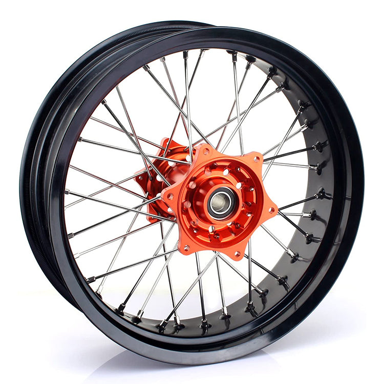 Aluminum Front Rear Wheel Rim Hub Sets for KTM EXC EXC-F (ALL) 2003-2015 7