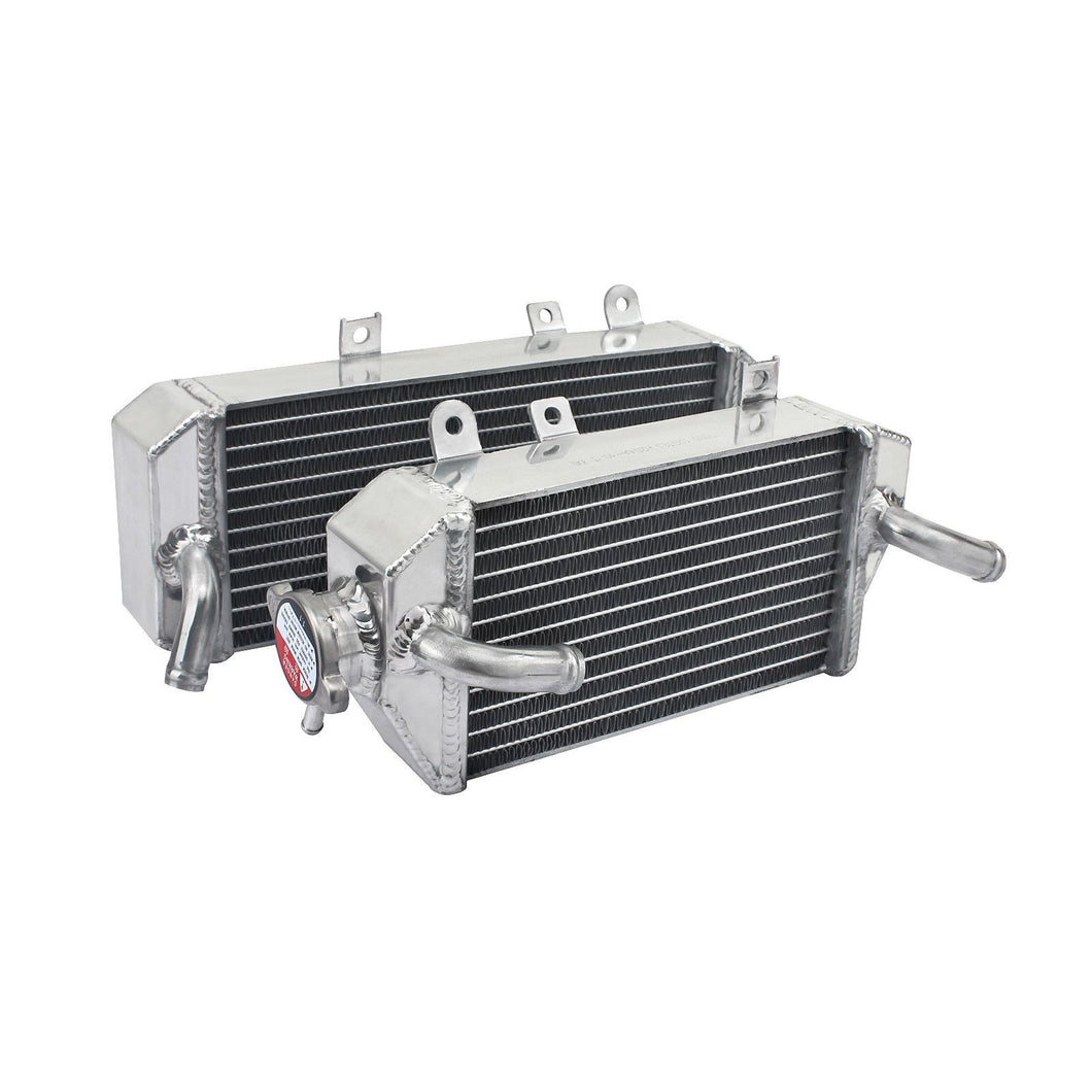 MX Aluminum Water Cooler Radiators for Kawasaki KX450F KXF450 2016-2023