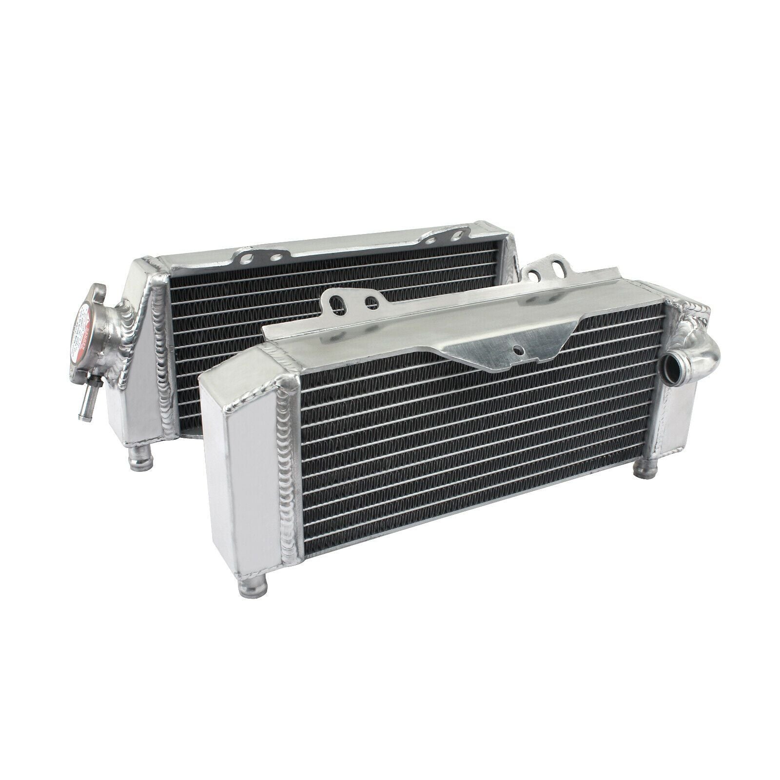 MX Aluminum Water Cooler Radiators for Kawasaki KX250 KX 250 2005-2007