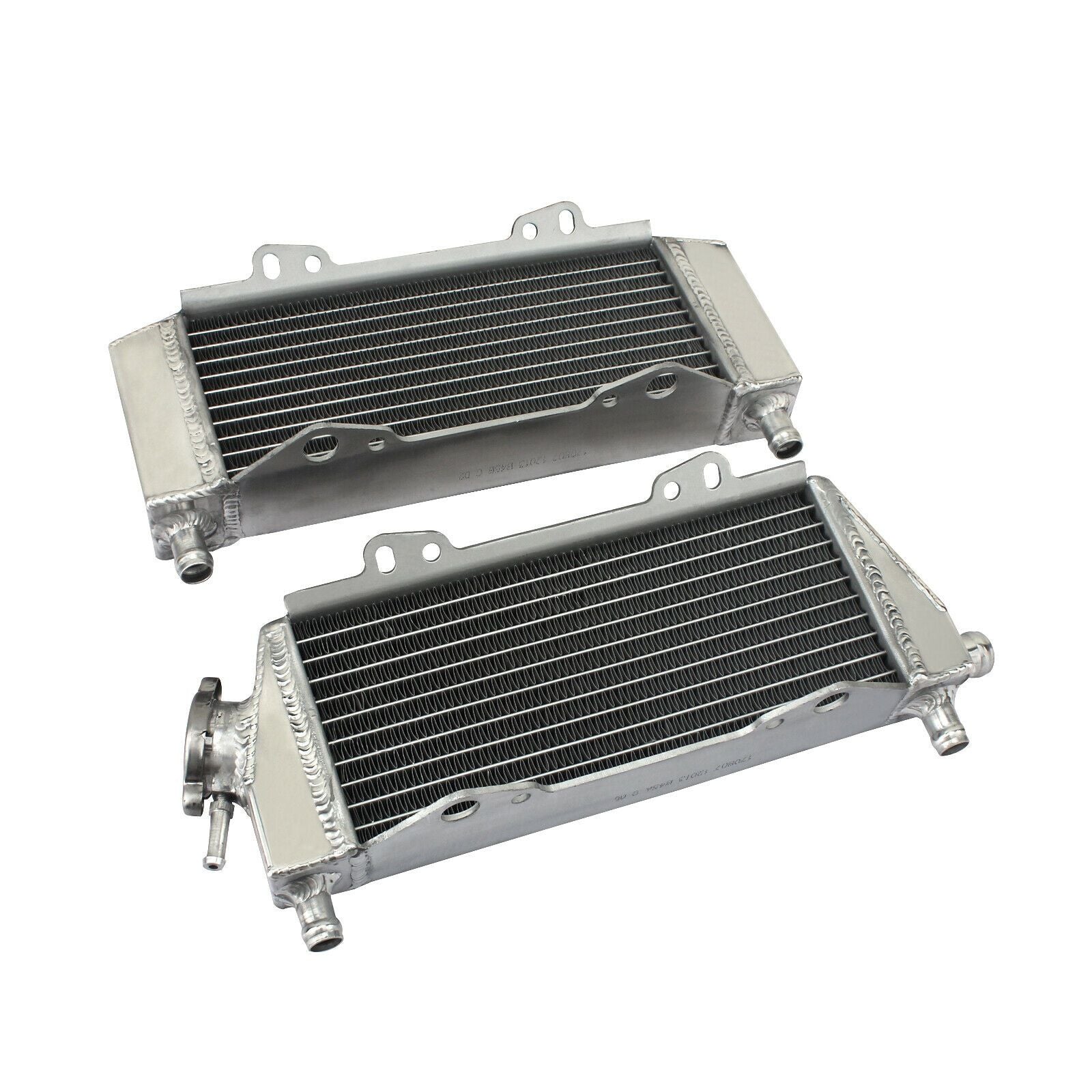 MX Aluminum Water Cooler Radiators for Kawasaki KX250 KX 250 2005-2007