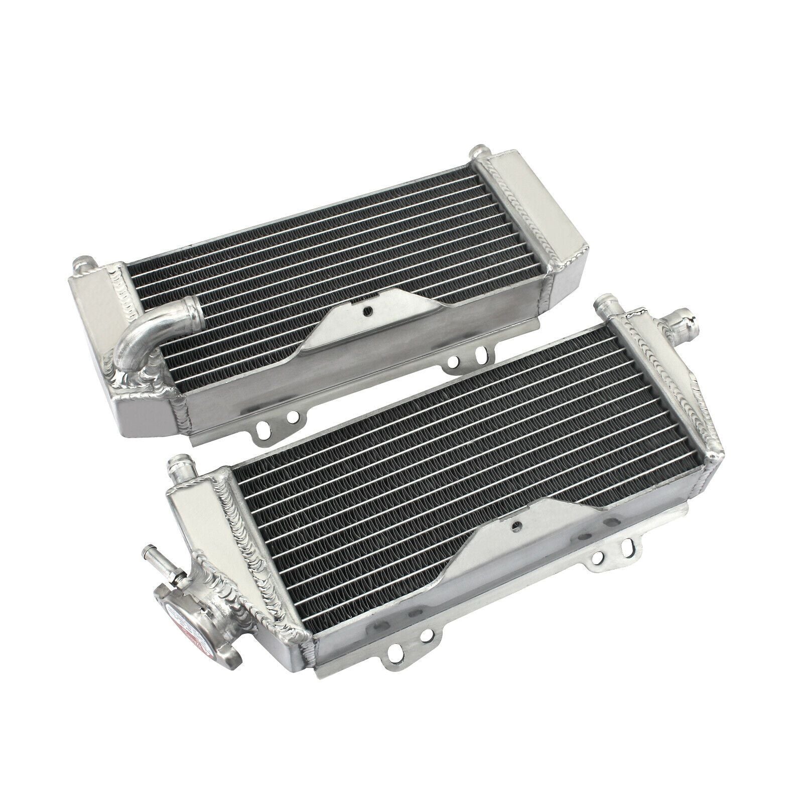 MX Aluminum Water Cooler Radiators for Kawasaki KX250 KX 250 2005-2007 3