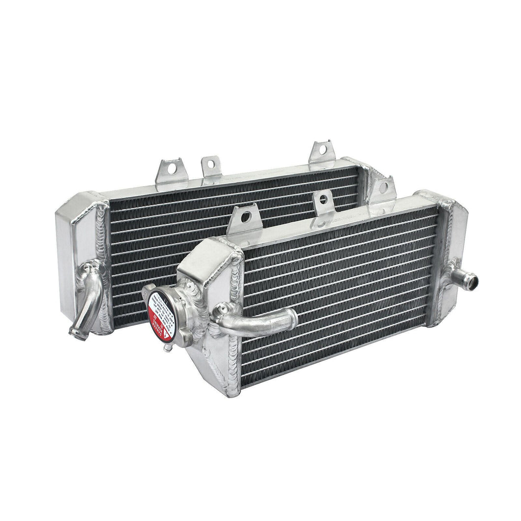 MX Aluminum Water Cooler Radiators for Kawasaki KX250 KX 250 2017-2020