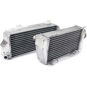 MX Aluminum Water Cooler Radiators for Suzuki RMZ450 RMZ 450 2018-2024