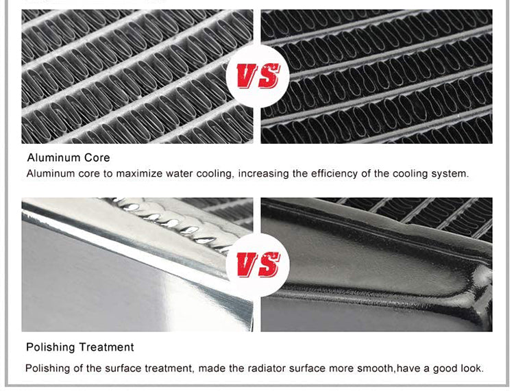 MX Aluminum Water Cooler Radiators for KTM 250 EXC-F / 350 EXC-F / 450 EXC-F / 500 EXC-F 2020-2023 8