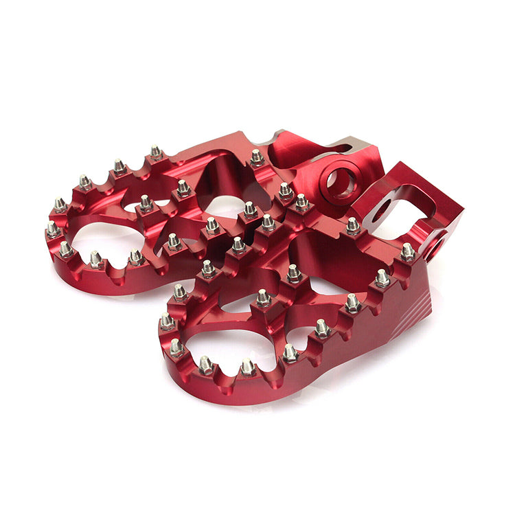 MX Billet Foot Pegs Footrest For Beta RR250 RR300 2013-2019 / RR350 2011-2018 / RR390 RR430 RR480 2015-2017 4