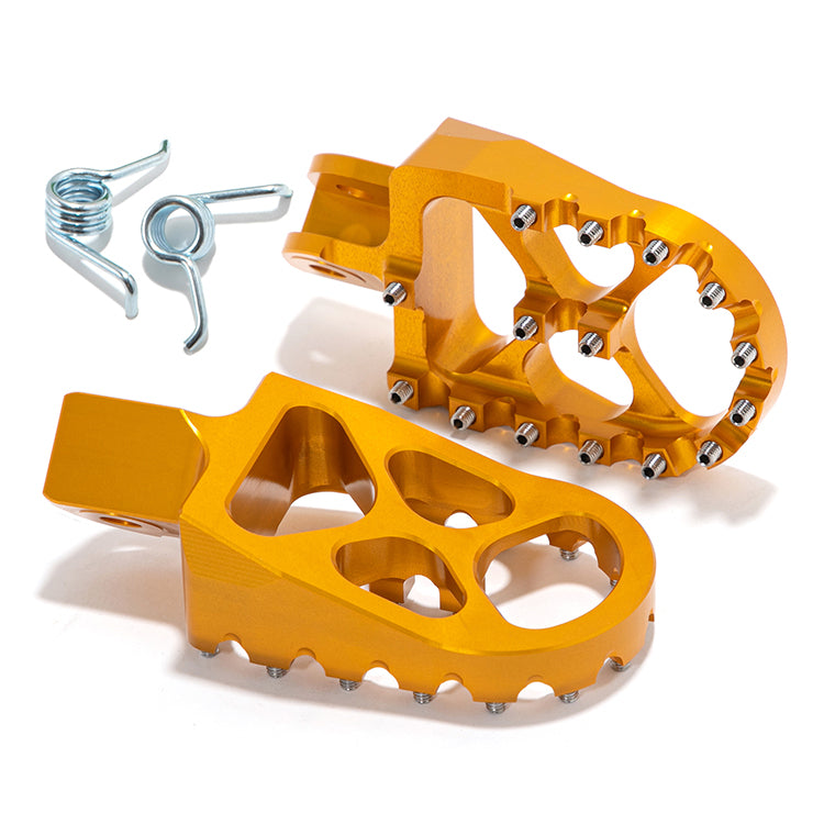 MX Style Foot Pegs Footrest for Kawasaki KLR650 11-18 & 22-24 / Suzuki DL650 V-strom 04-24 / DL1000 V-strom 02-19 6