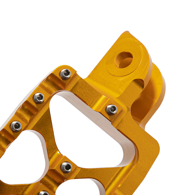 MX Style Foot Pegs Footrest for Kawasaki KLR650 11-18 & 22-24 / Suzuki DL650 V-strom 04-24 / DL1000 V-strom 02-19 7