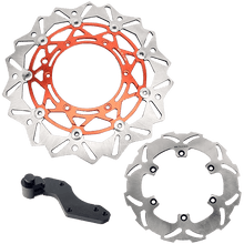 Load image into Gallery viewer, 320mm Oversize Front Rear Brake Disc &amp; Bracket for KTM 300 SX 2000-2003 / 300 XC 2006-2009