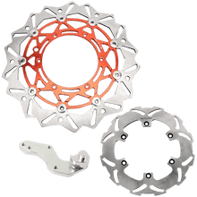 Load image into Gallery viewer, 320mm Oversize Front Rear Brake Disc &amp; Bracket for KTM 200 XCW / 250 SXS F / 250 XCW / 300 XCW 2006-2008