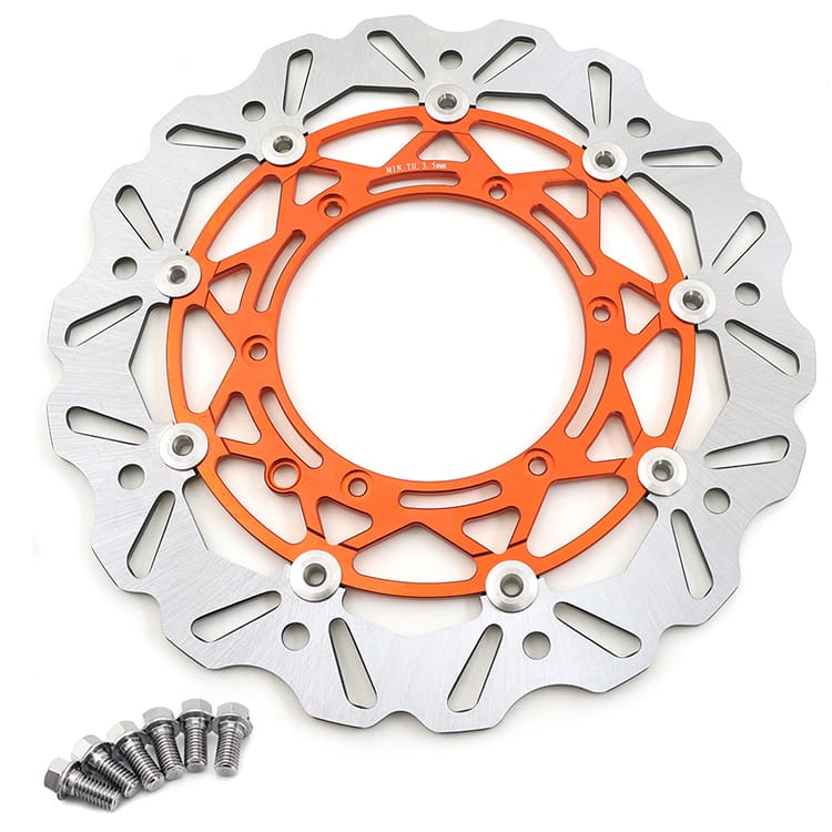 320mm Front Rear Brake Disc Rotors & Bracket for KTM EXC SX XC SX-F 125-530 2009-2021
