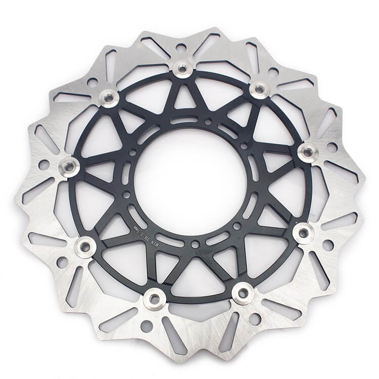 Oversize 320mm Front Rear Brake Disc Rotors & Bracket For Honda CR125E / CR125R / CR250E / CR250R 2004-2008 11