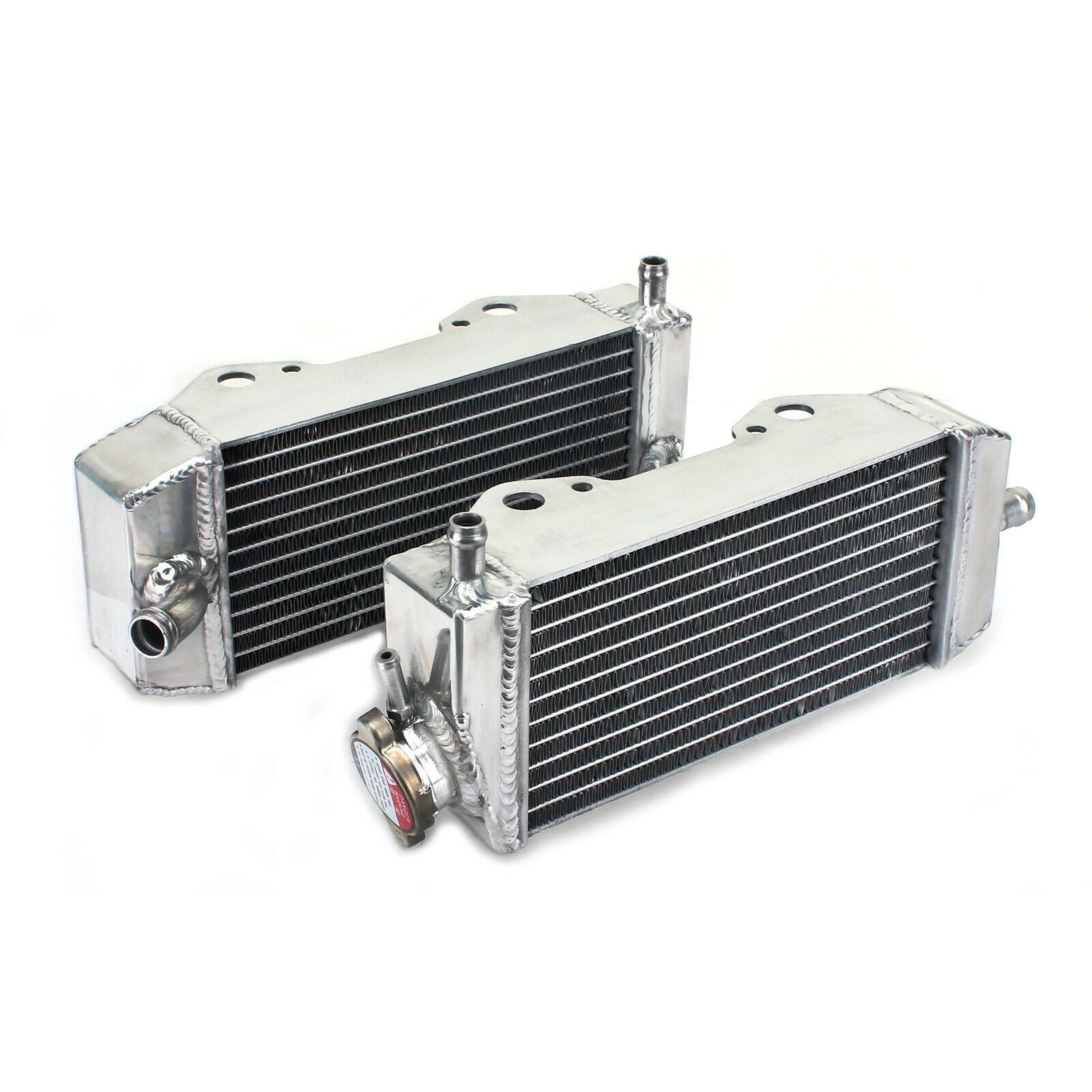 MX Aluminum Water Cooler Radiators for Kawasaki KX250F KXF250 2004-2005