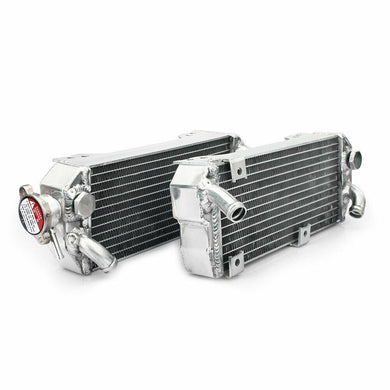MX Aluminum Water Cooler Radiators for Suzuki DRZ400SM 2005-2024