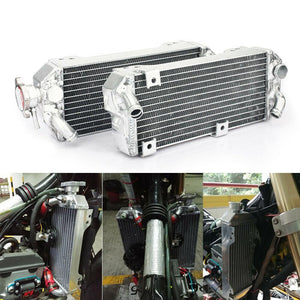 MX Aluminum Water Cooler Radiators for Suzuki DRZ400SM 2005-2024