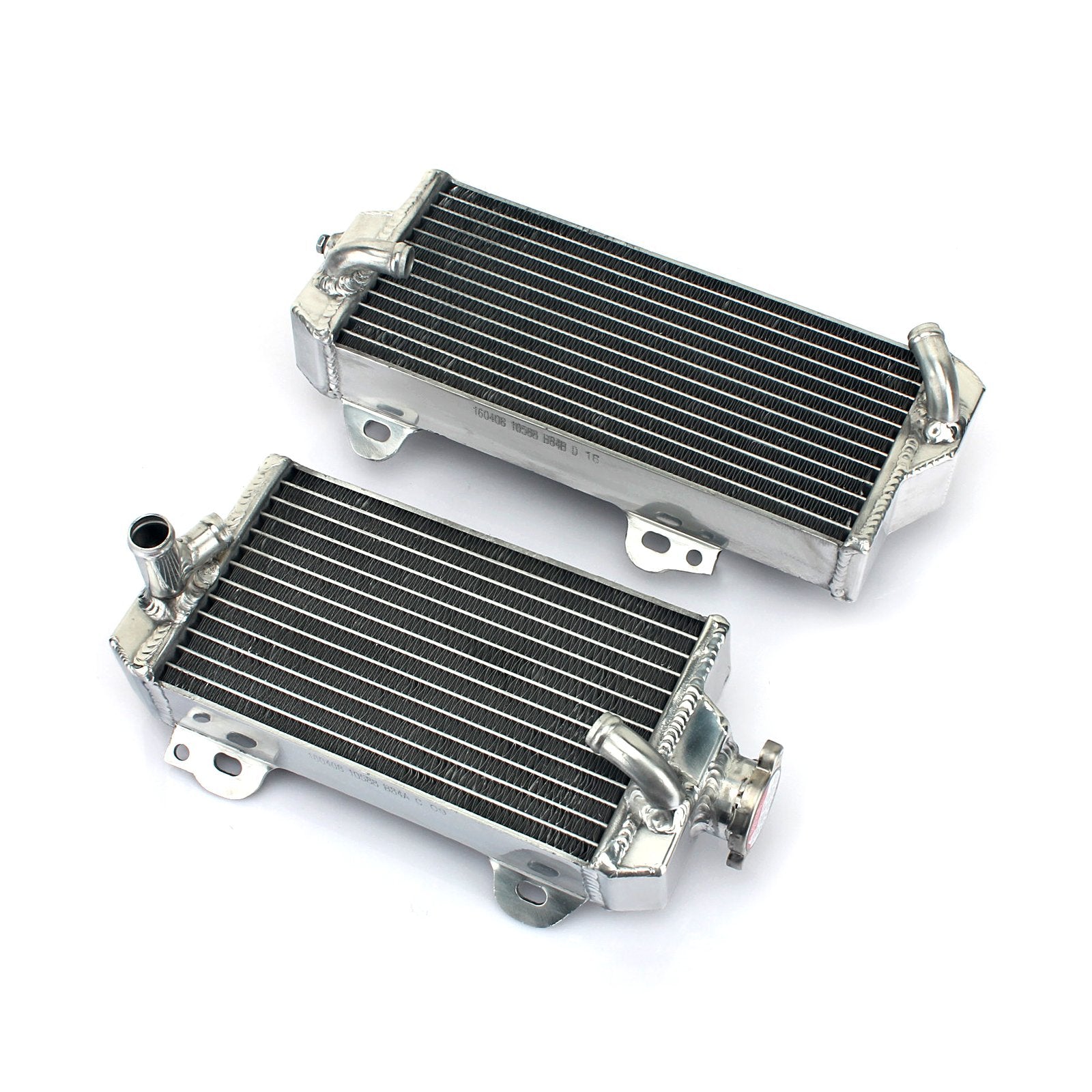 MX Aluminum Water Cooler Radiators for Suzuki RMZ450 RMZ 450 2012-2017 4