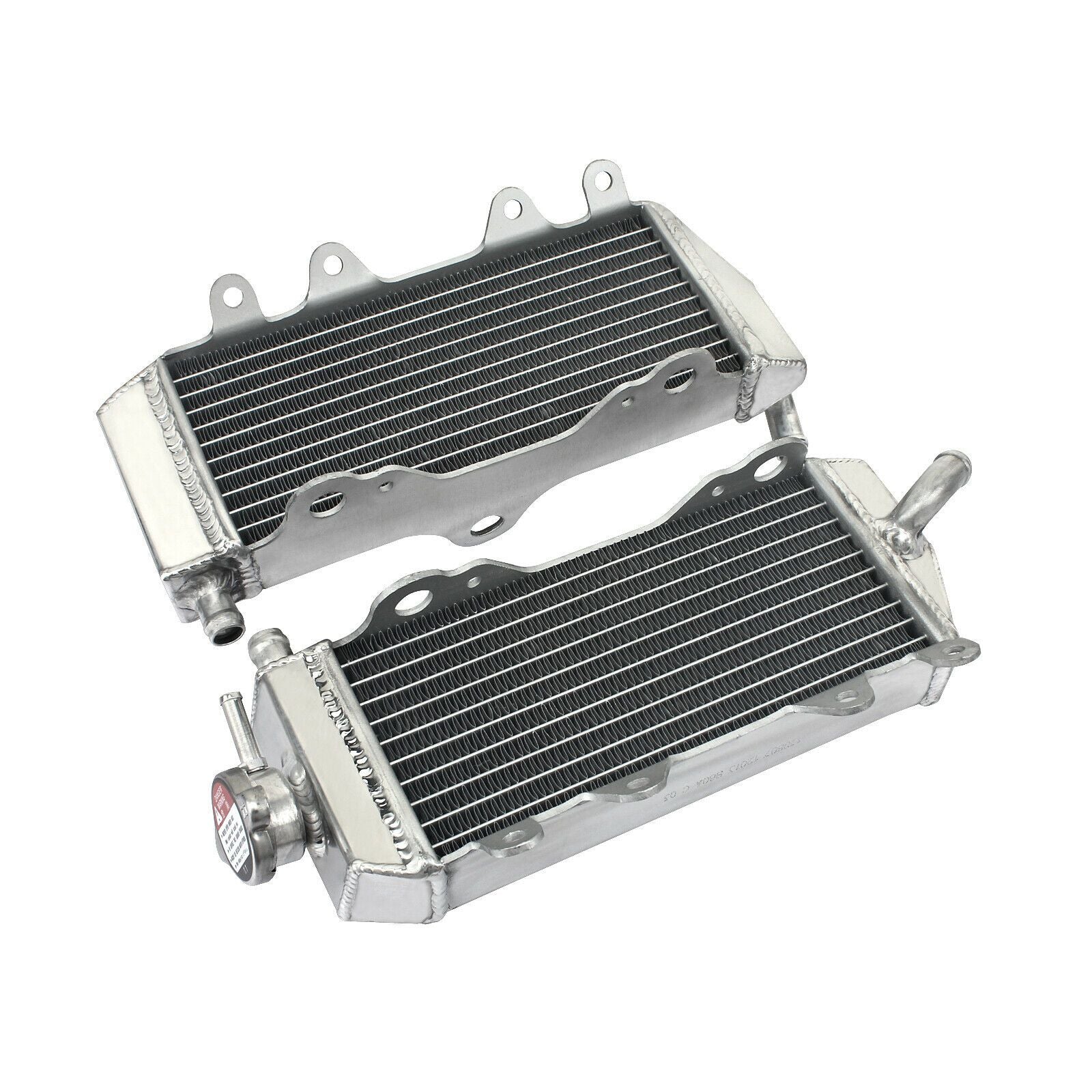 MX Aluminum Water Cooler Radiators for Yamaha YZ125 WR125 2002-2004