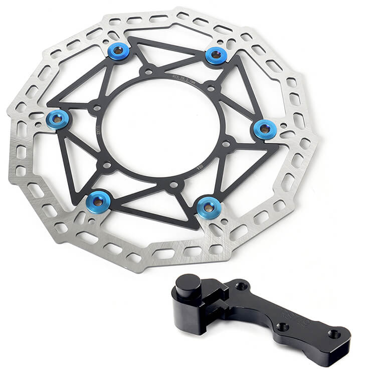 270mm Oversize Front Brake Disc & Bracket for Honda CR125R CR125E CR250R CR250E CRF250R CRF450R CRF250X CRF450X