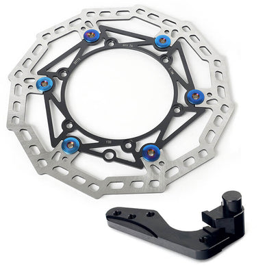 270mm Oversize Front Brake Disc & Bracket for Husaberg FE501E 1999-2004 FC550 2001-2006 FE650E FS650C FS650E 2001-2008