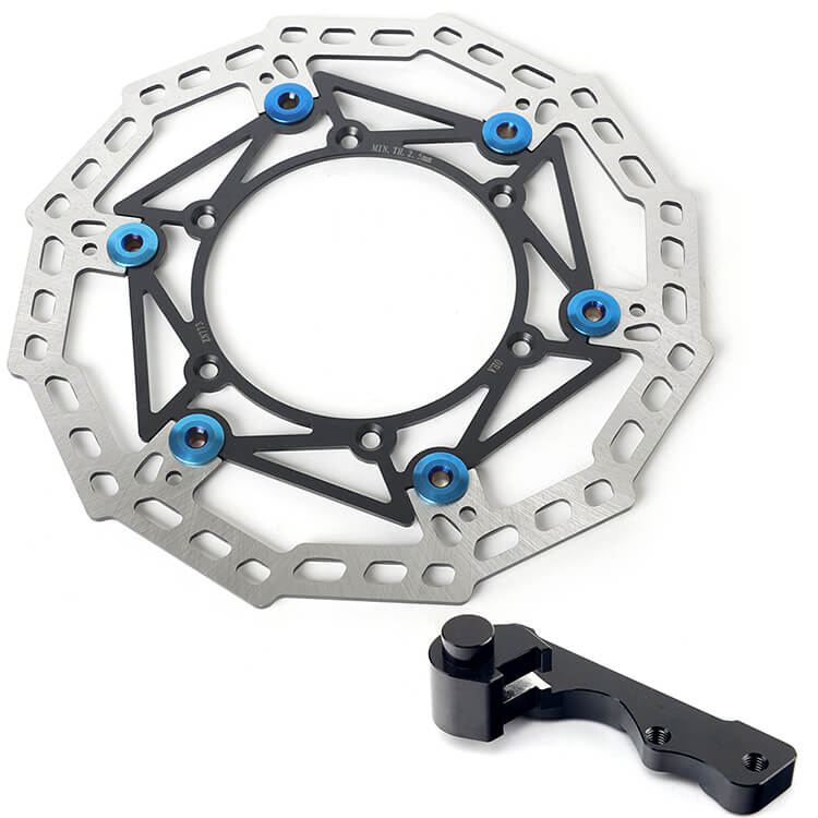 270mm Oversize Front Brake Disc & Bracket for Suzuki RM125 96-09 / RM250 96-14 / DRZ400S 00-09 / DRZ400E 00-08