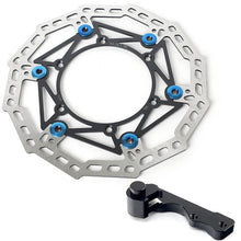 Load image into Gallery viewer, 270mm Oversize Front Brake Disc &amp; Bracket for Suzuki RM125 96-09 / DRZ400S 00-09 / DRZ400E 00-08