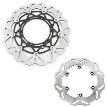 Load image into Gallery viewer, 320mm Front Rear Brake Disc Rotors &amp; Bracket For KTM EXC 450 2009-2021