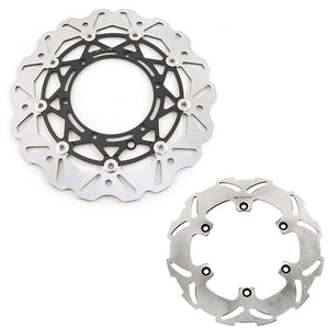 320mm Front Rear Brake Disc Rotors & Bracket For KTM EXC 450 2009-2021