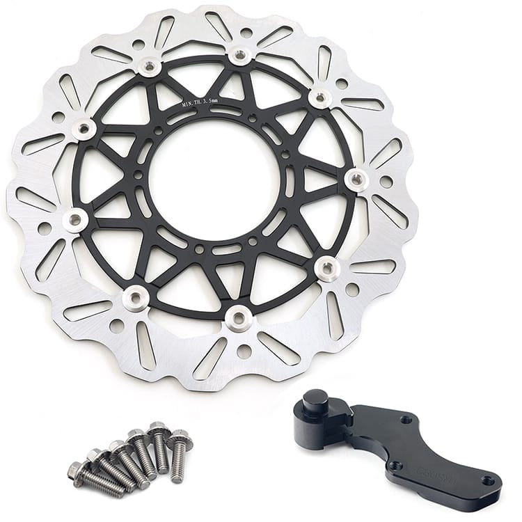 320mm Front Rear Brake Disc & Bracket for Honda CRF250R CRF450R 2004-2014 / CRF250X 2004-2018 /  CRF450X 2005-2018 11