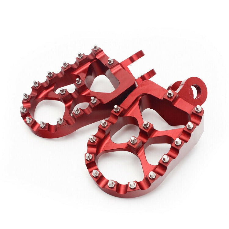 MX Billet Foot Pegs Footrest For Suzuki DRZ400 / DRZ400E / DRZ400S 2000-2019 / Kawasaki KLX400R 2003-2004 9