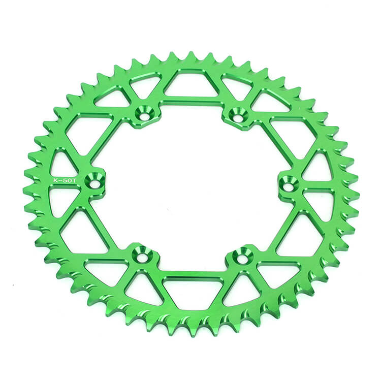 MX Aluminum Rear Sprocket for SUZUKI RMZ250 2004 - 2006 6