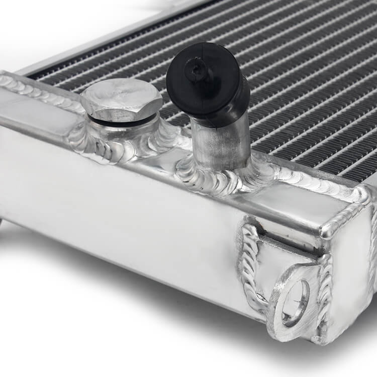 Motorcycle Aluminum Radiator for Kawasaki KLR650 2008-2014 2018 4