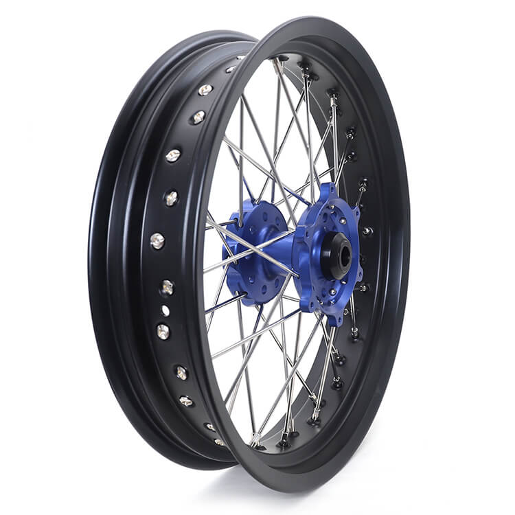 Aluminum Front Rear Wheel Rim Hub Sets for Yamaha YZ125 / YZ250 1992-2025 8