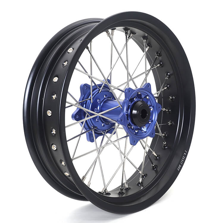 Aluminum Front Rear Wheel Rim Hub Sets for Yamaha YZ125 / YZ250 1992-2025 16