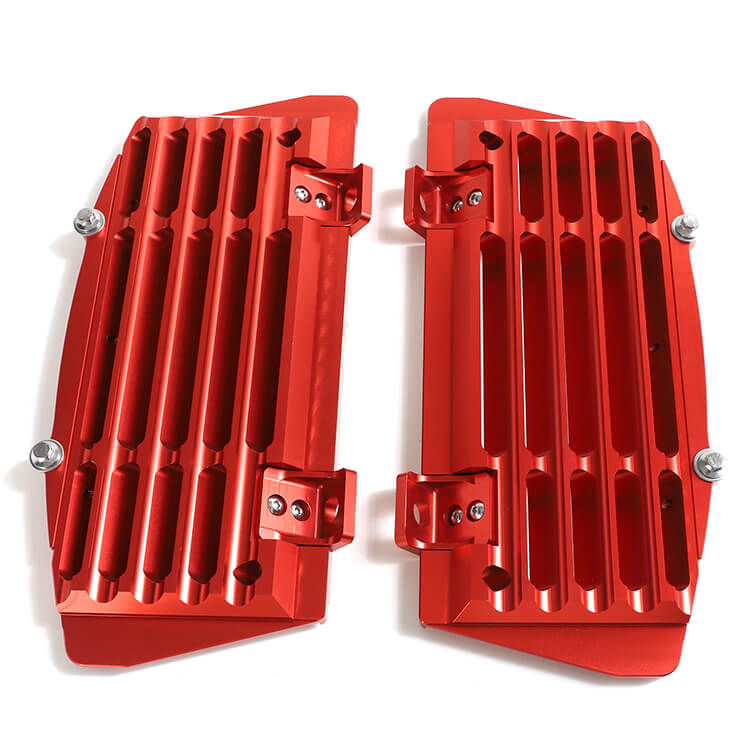 MX Aluminum Radiators Guard For For KTM 250 XCF / 350 XCF / 450 XCF 2016-2023 / GAS GAS 125-450 All Models 2021-2024 4
