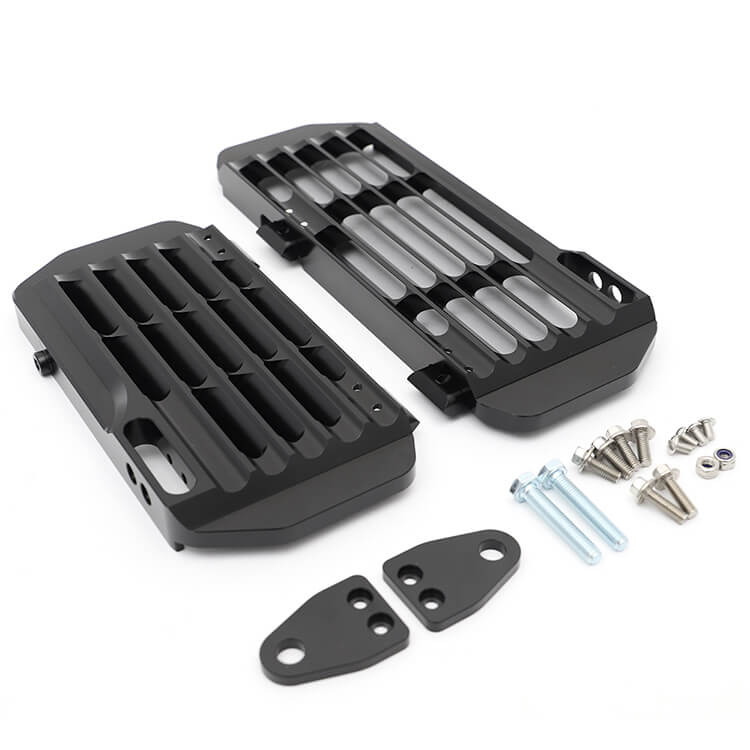 MX Aluminum Radiators Guard For Honda CRF450R CRF450RX 2017-2020 2022 / CRF250R 2018-2019 3