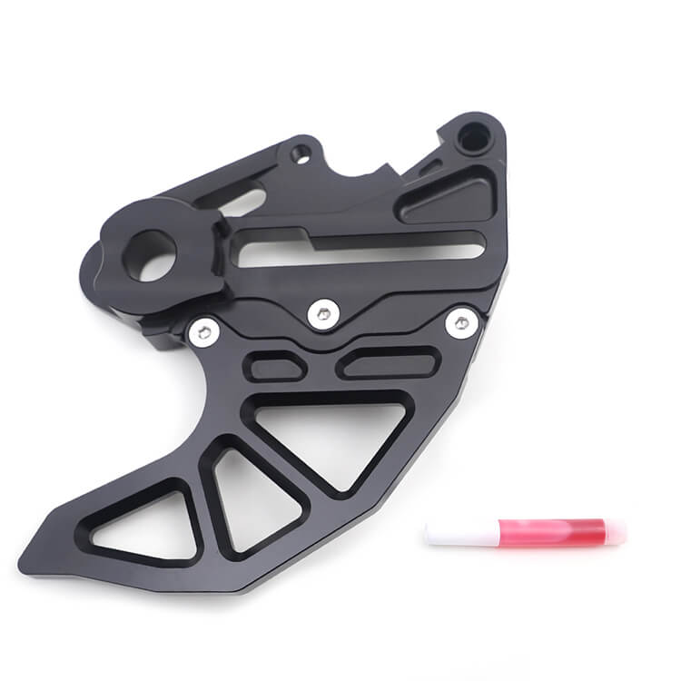 CNC Rear Brake Disc Guard Caliper Bracket for Beta 250-520 RR RS 2005-2022 / 300 Xtrainer 2015-2023