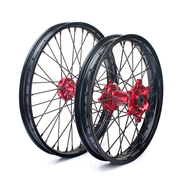 Aluminum Front Rear Wheel Rim Hub Sets for Yamaha YZ125 / YZ250 1992-2025 5